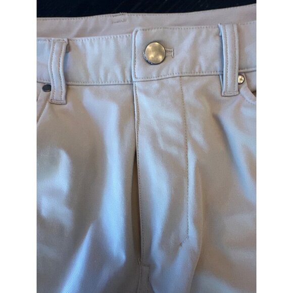 Lululemon Mens Beige Khaki ABC Pants Size 32 Casual Classic Fit - Picture 2 of 5